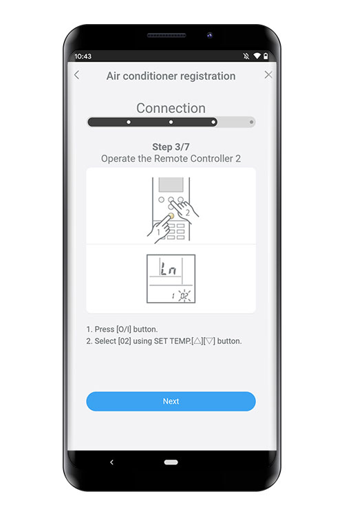 Press the WPS button on the WLAN router that you are connecting to. Refer to the operating manual of the WLAN router for the location of the button and how to press it.