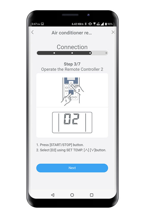 Press the WPS button on the WLAN router that you are connecting to. Refer to the operating manual of the WLAN router for the location of the button and how to press it.