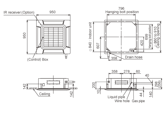 Indoor unit Indoor unit