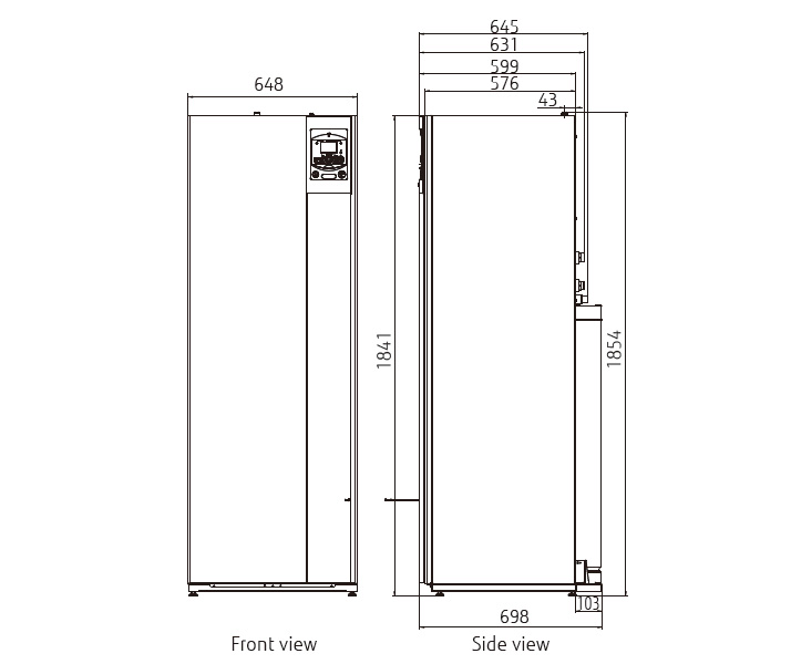 Hydraulic indoor unit