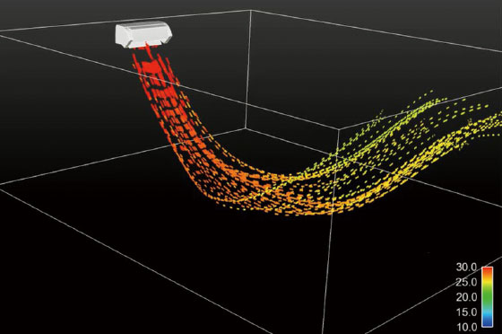 Immagine del ventilatore a doppio flusso d'aria spento