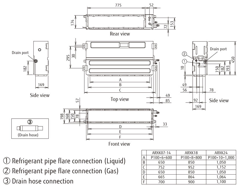 Models: ARXK07GALH / ARXK09GALH / ARXK12GALH / ARXK14GALH / ARXK18GALH / ARXK24GALH img